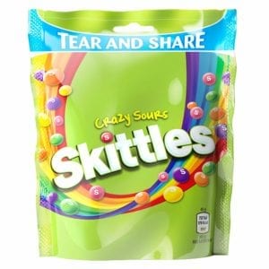 Skittles Crazy Sours Pack of 7 (174g each)