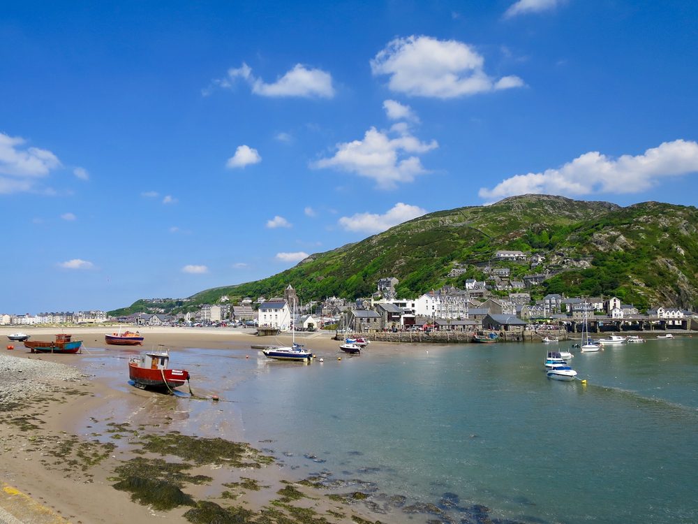 Barmouth - view of the town