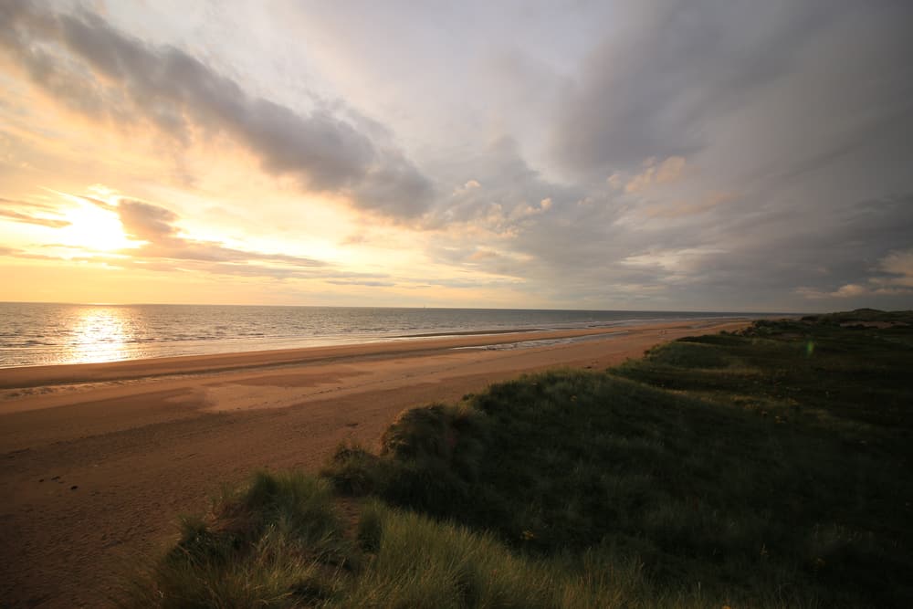 Formby Beach, North West coast of England