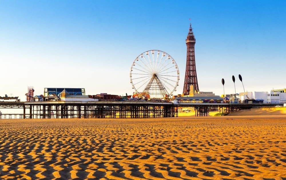 Blackpool beach