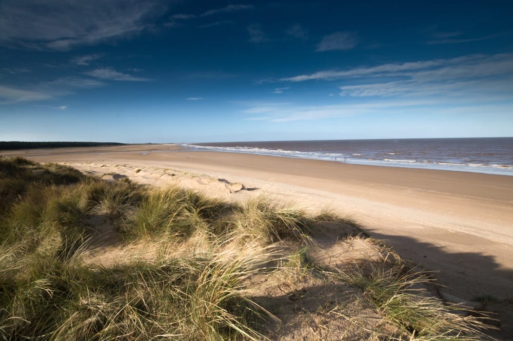 Sands Dunes on Holkham Beach, Norfolk, on a Winter's Day