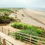 View from footpath over Saunton Sands