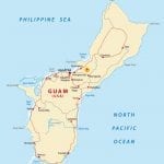 Map of Guam Island