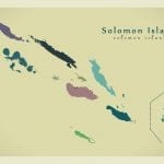 Solomon Islands Map Provinces