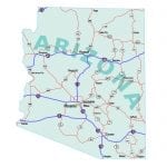 Map of Arizona Highways