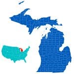 Full Map of Michigan