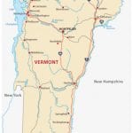 vermont road map
