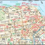 Map of San Francisco downtown