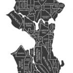 Map of Seattle Area