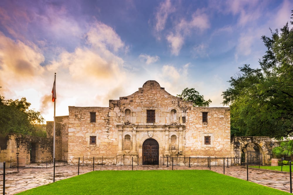 The Alamo in San Antonio, Texas, USA