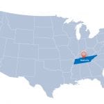 Where is Nashville on the US Map