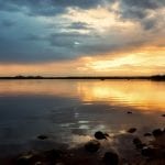 A beautiful sky during a sunrise at Cherry Creek Reservoir
