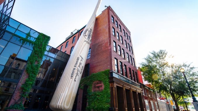 Louisville Slugger baseball bat