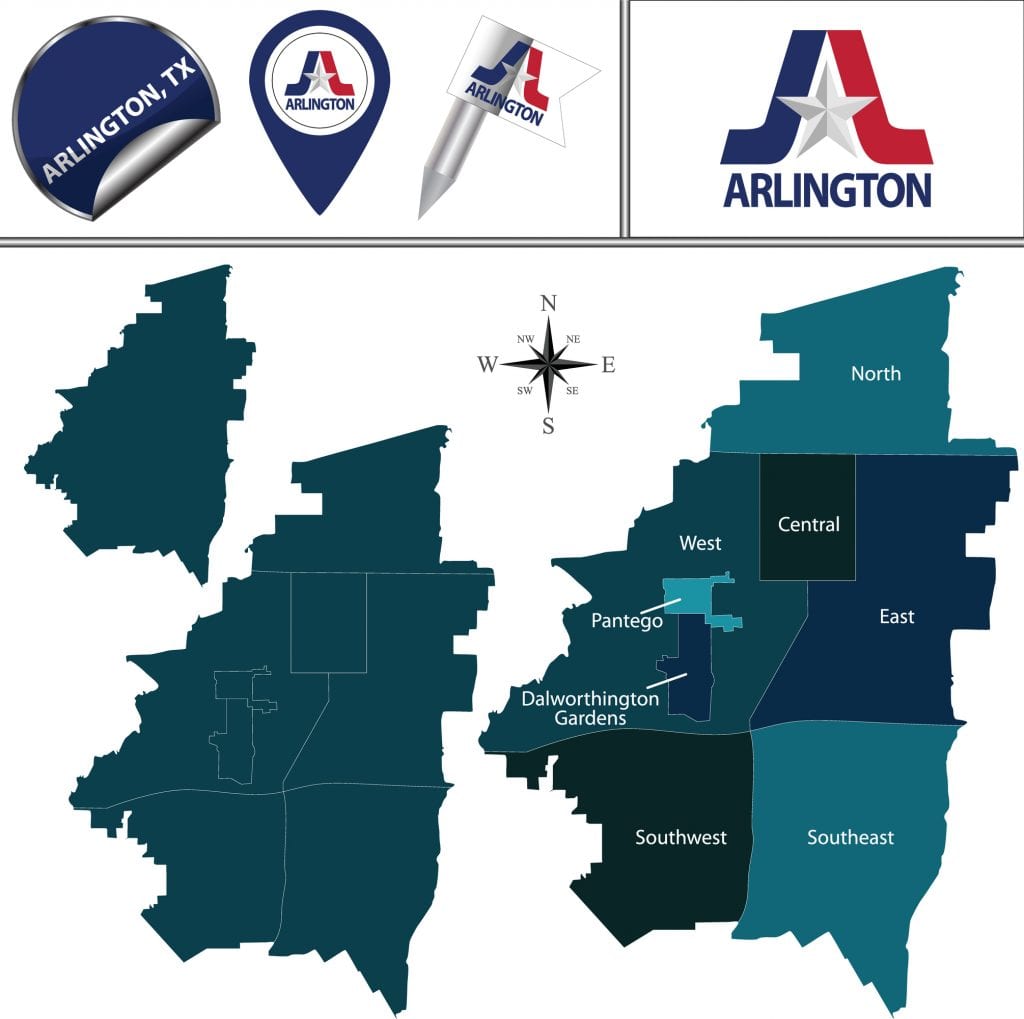 Map Of Arlington Texas Area What Is Arlington Known For Best Hotels Home 7785