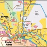 Map of El Paso Texas Area