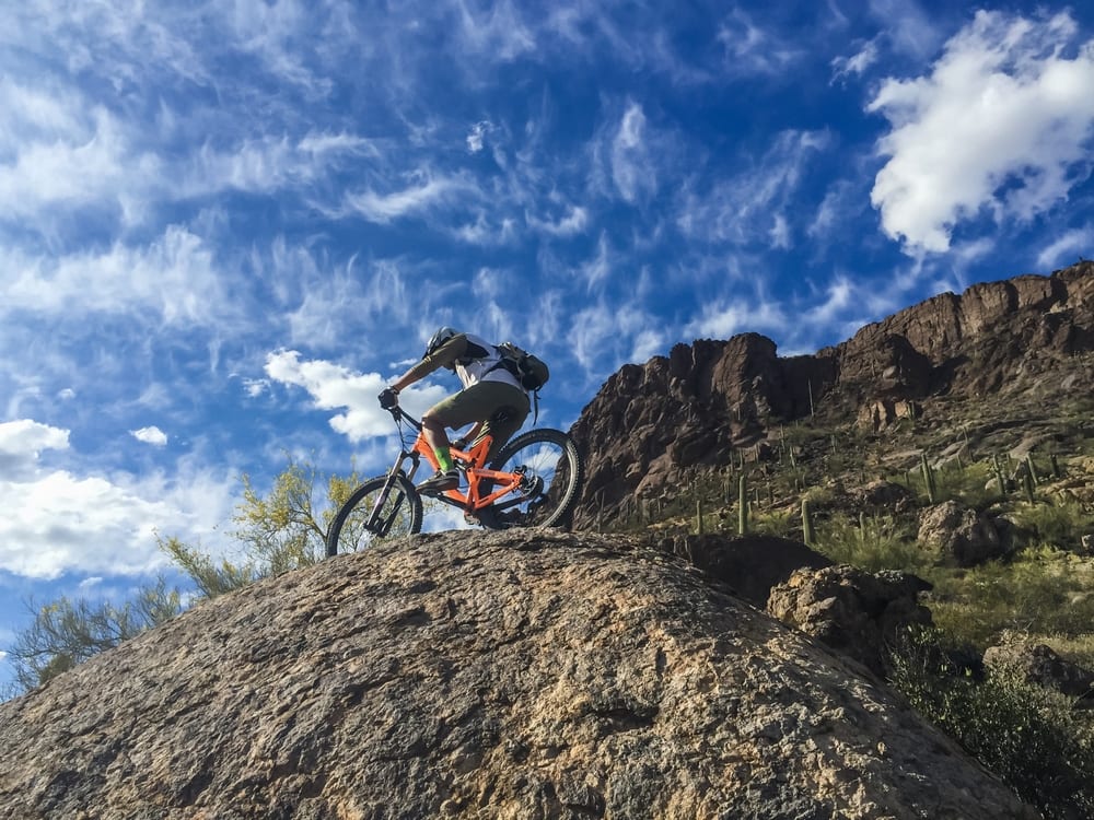 Mountain biking in Tucson