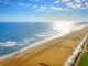 Virginia Beach Boardwalk, High aerial panoramic view