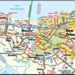 New Orleans, Louisiana area map