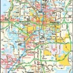 Orlando, Florida area map