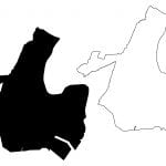 Outline Map of Newark, NJ