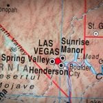 Map of Henderson and surrounding areas