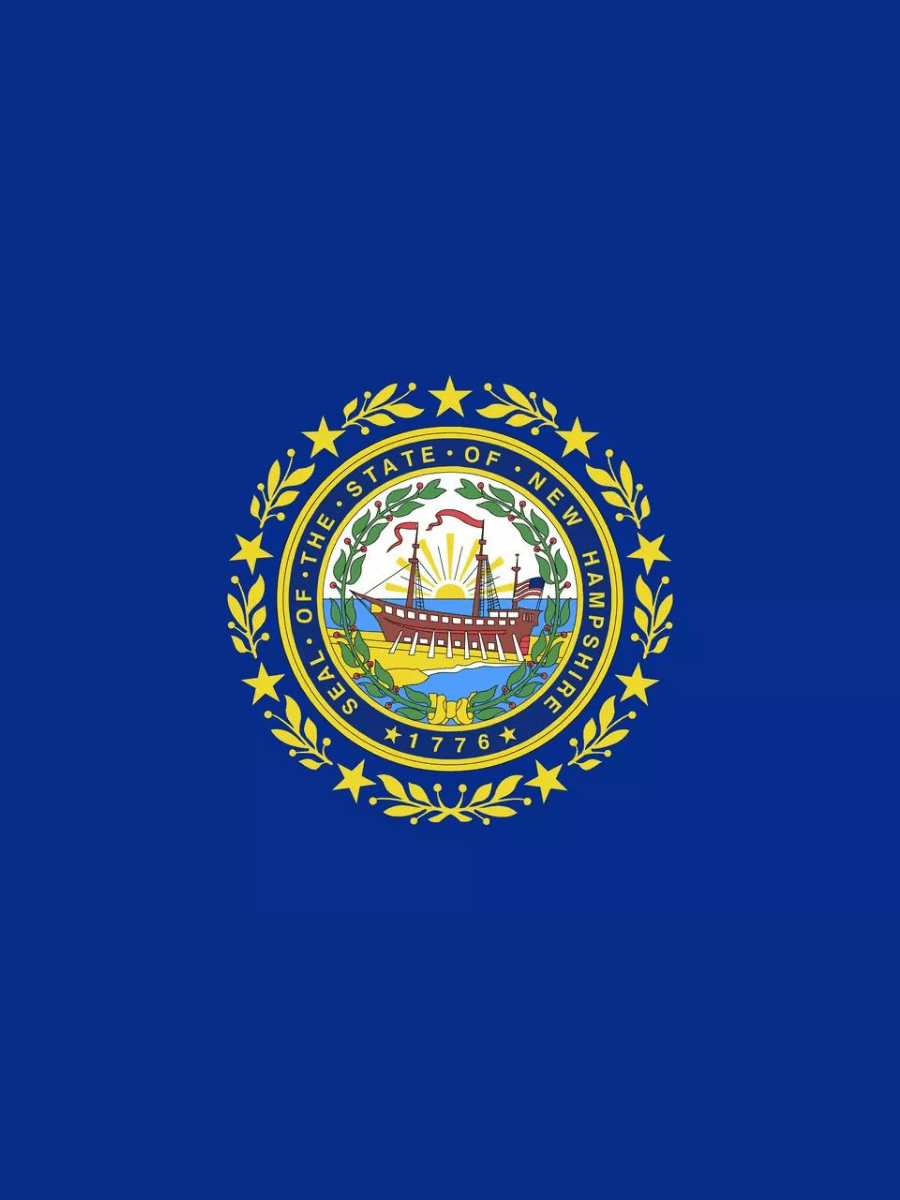 Map of New Hampshire and Flag | Outline, Counties, Cities and Road Map INTERESTING FACTS ABOUT NEW HAMPSHIRE AND BEST PLACES TO VISIT