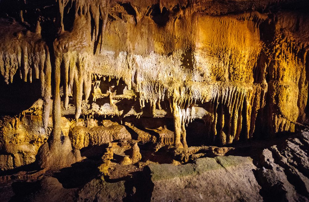 Cave Formations at Mammoth Cave National Park