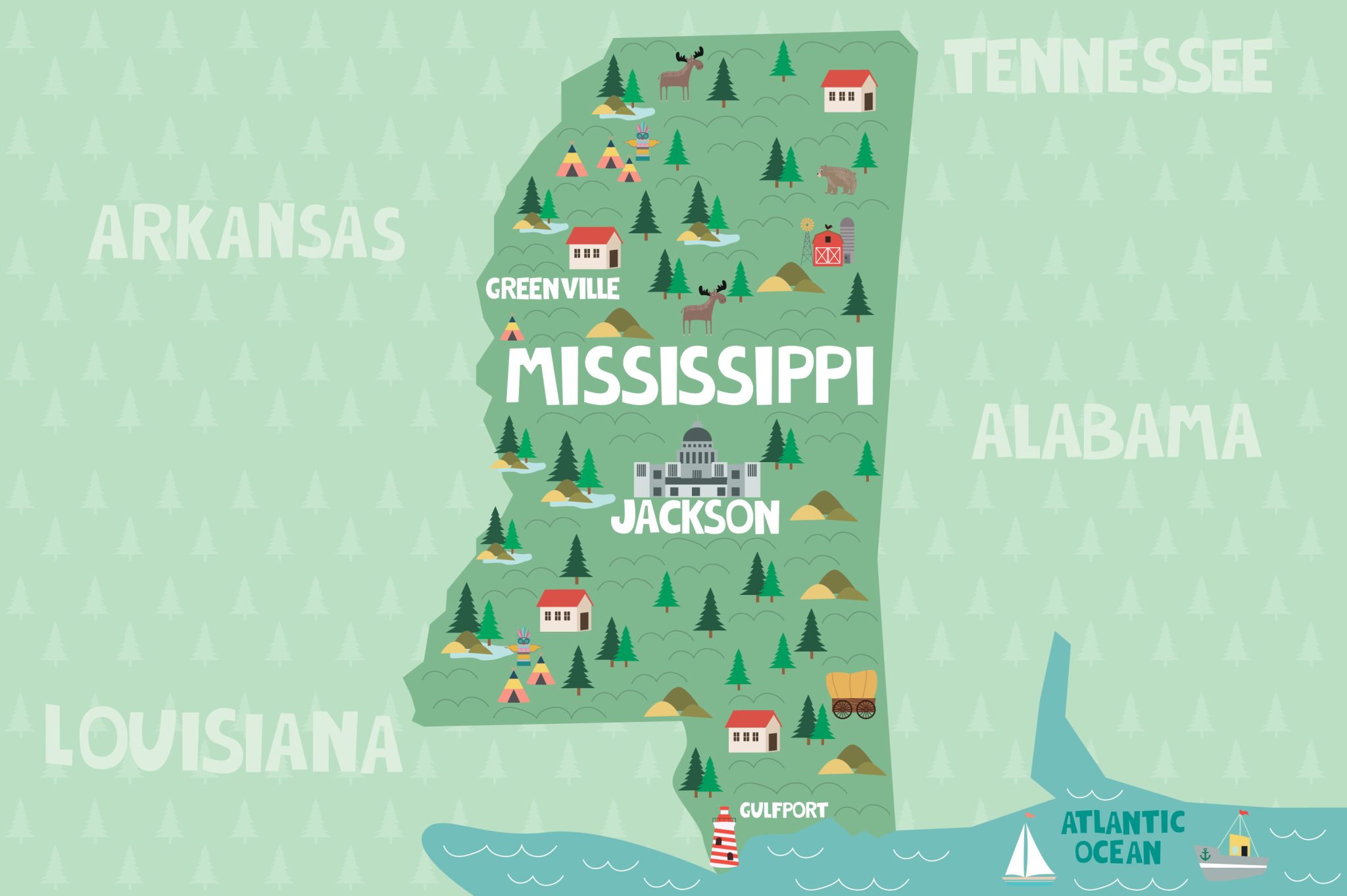 Where is Mississippi Located? What is Special about Mississippi? Best