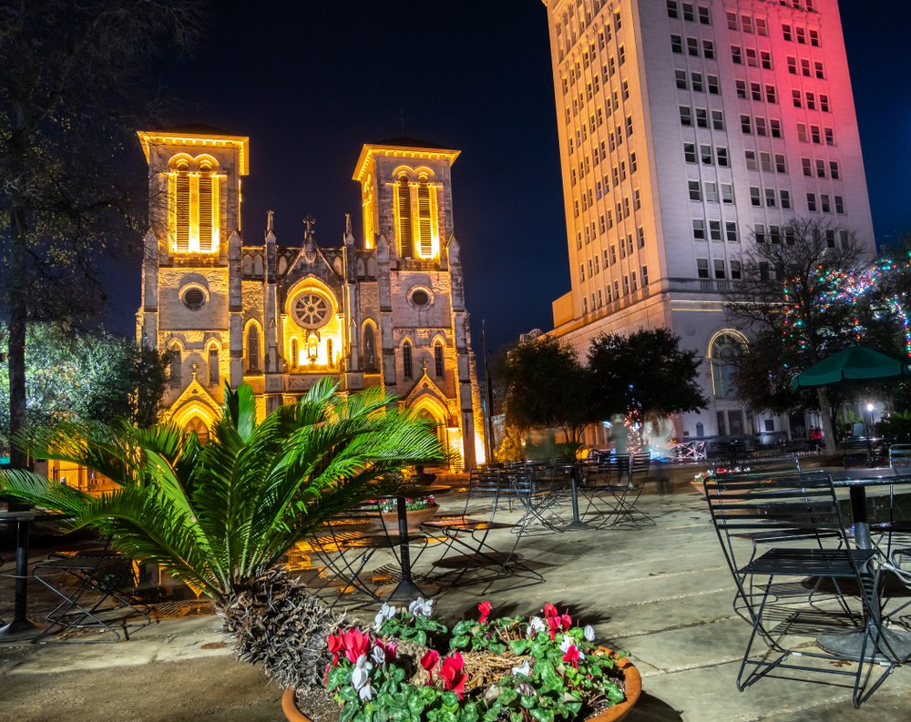 View of the San Fernando Cathedral from the Main Plaza