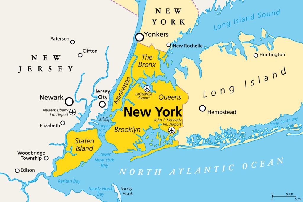 Where is New York City Located