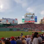 Pictures from Fenway Park in Boston