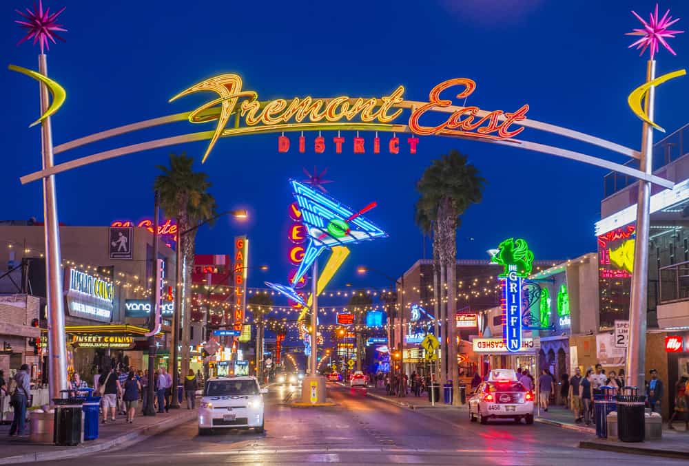 The Fremont Street Experience is a pedestrian mall and attraction in downtown Las Vegas