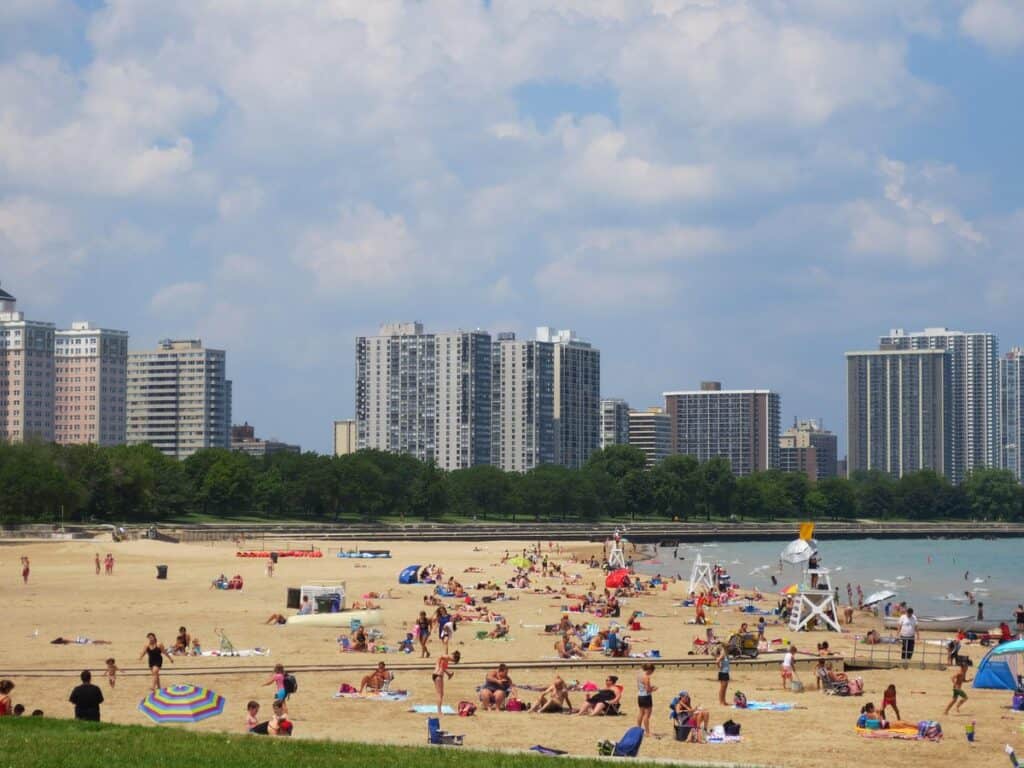 Foster Avenue Beach Chicago