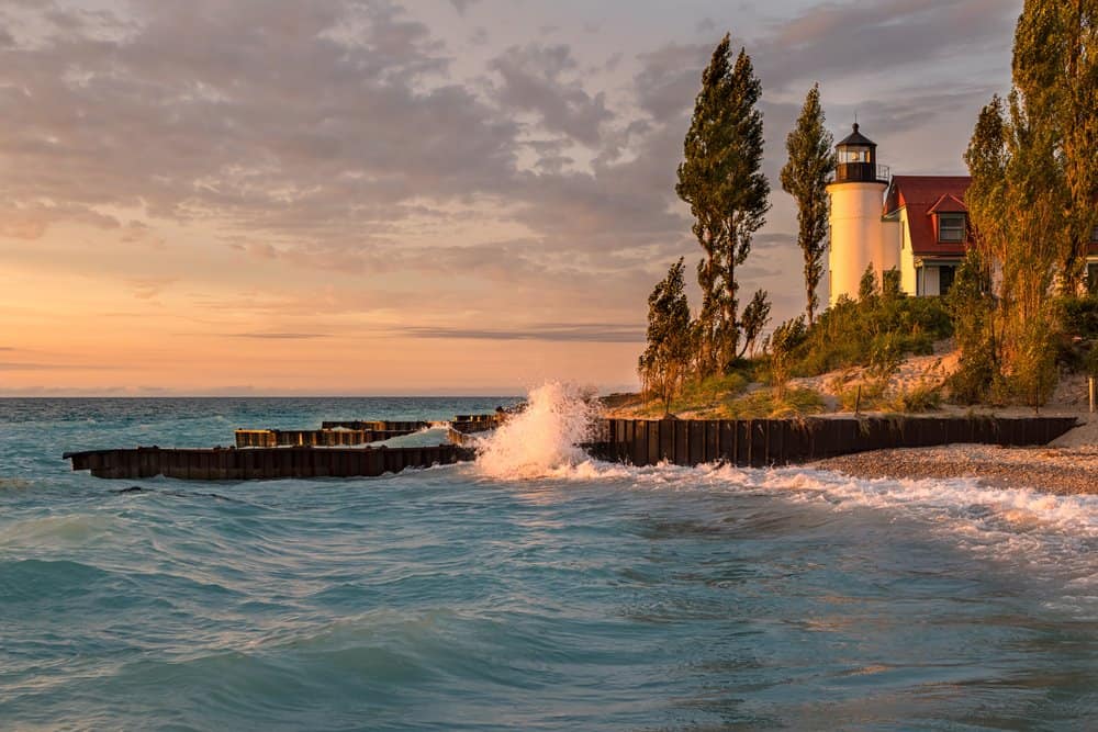 Point Betsie Lighthouse Beach