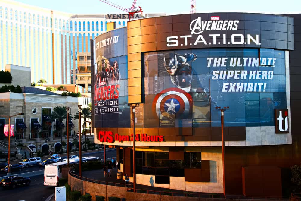 Marvel Avengers Station Las Vegas