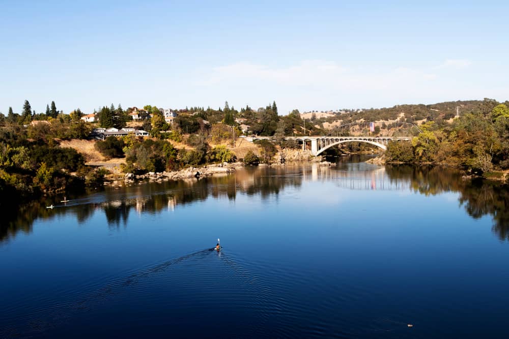 Blue Water And Sky Lake Natoma 