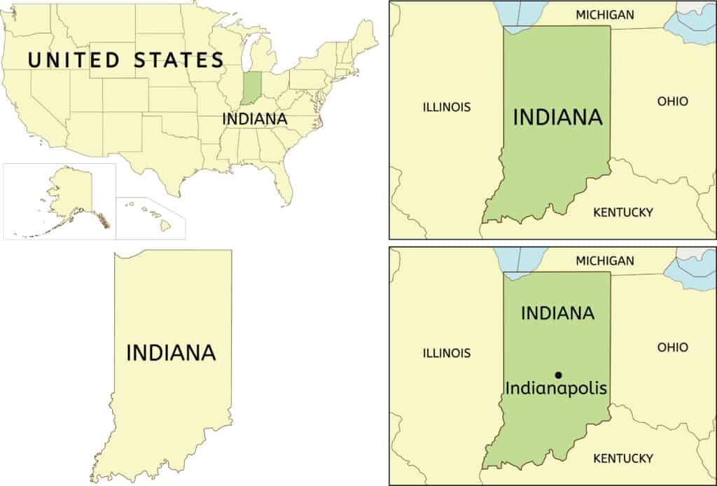Where Is the Capital of Indiana Located