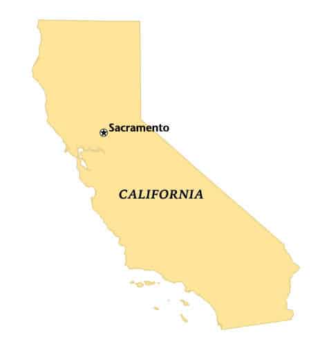 Where is Sacramento on a map