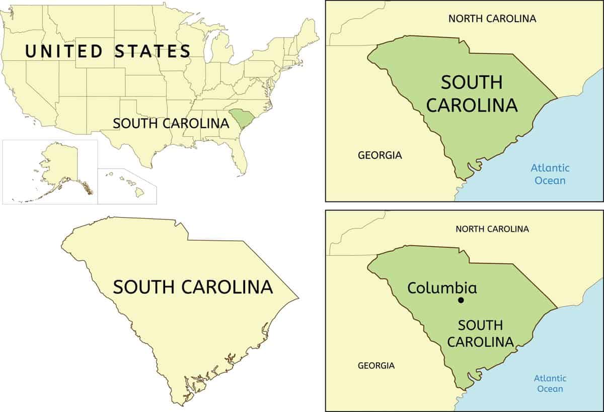 Where Is The Capital Of South Carolina Located