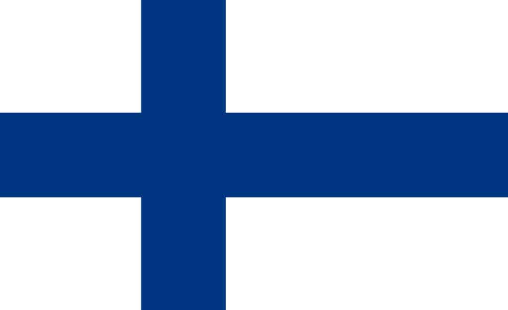National Finland flag.