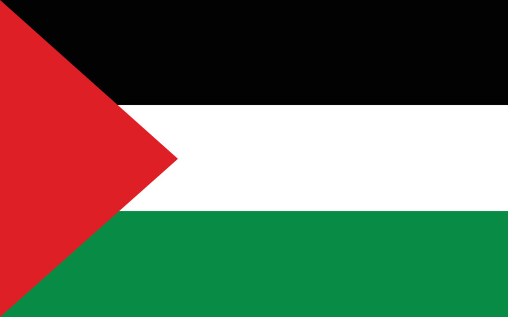 State of Palestine Flag