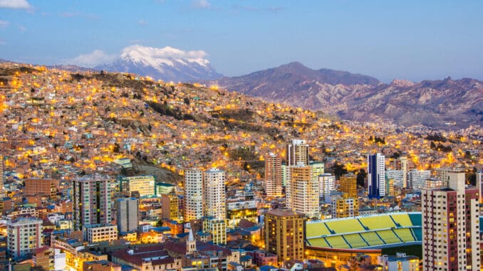 What is the Capital of Bolivia?