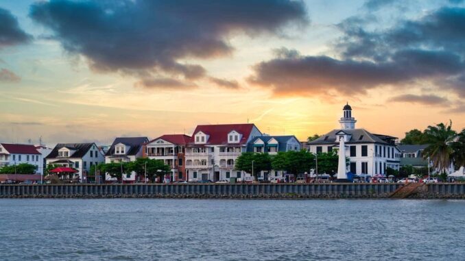 Why is Paramaribo the Capital of Suriname?