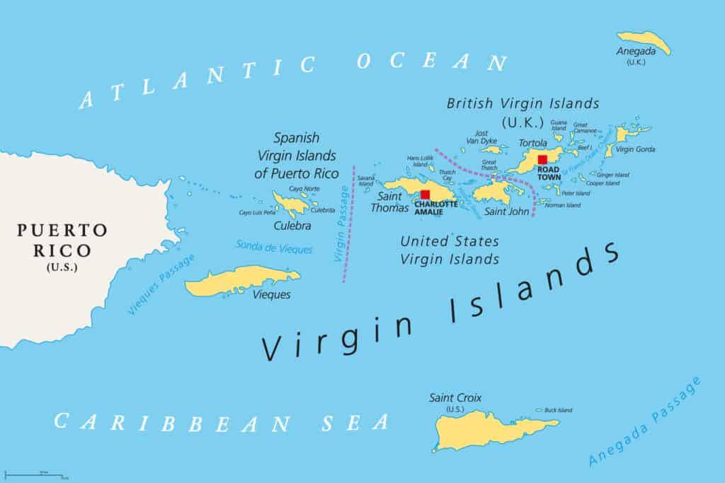 Where Is the Capital of the US Virgin Islands Located?