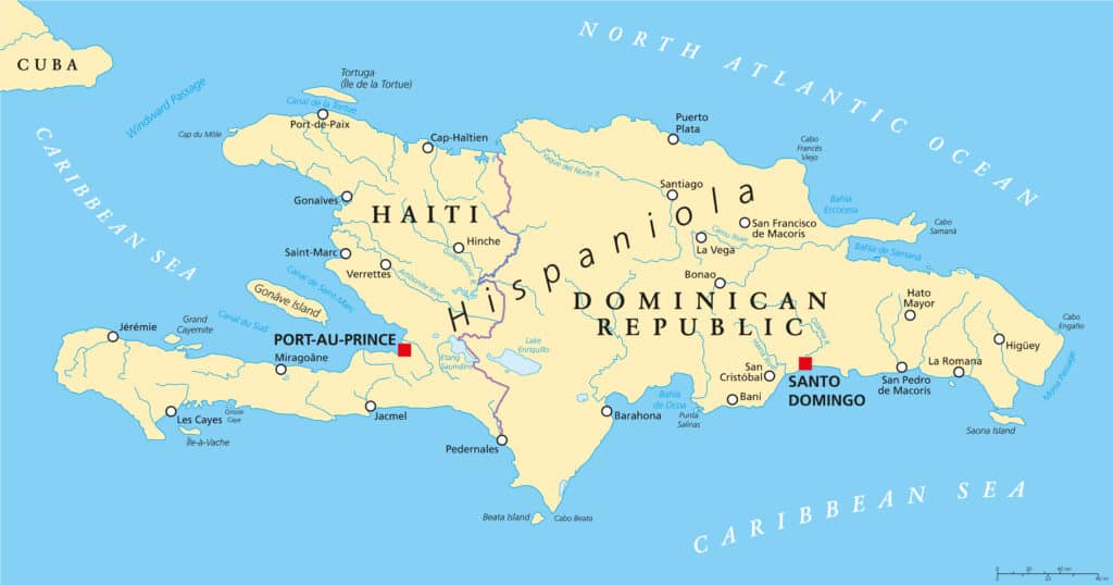 Where is the Capital of the Dominican Republic Located?
