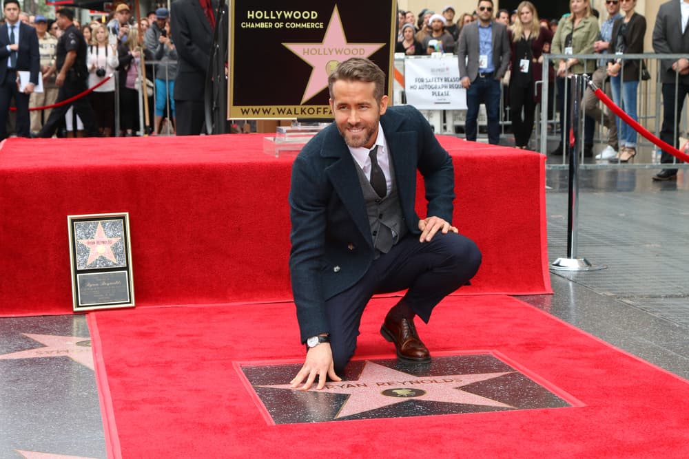 Ryan Reynolds at the Ryan Reynolds Hollywood Walk of Fame Star Ceremony